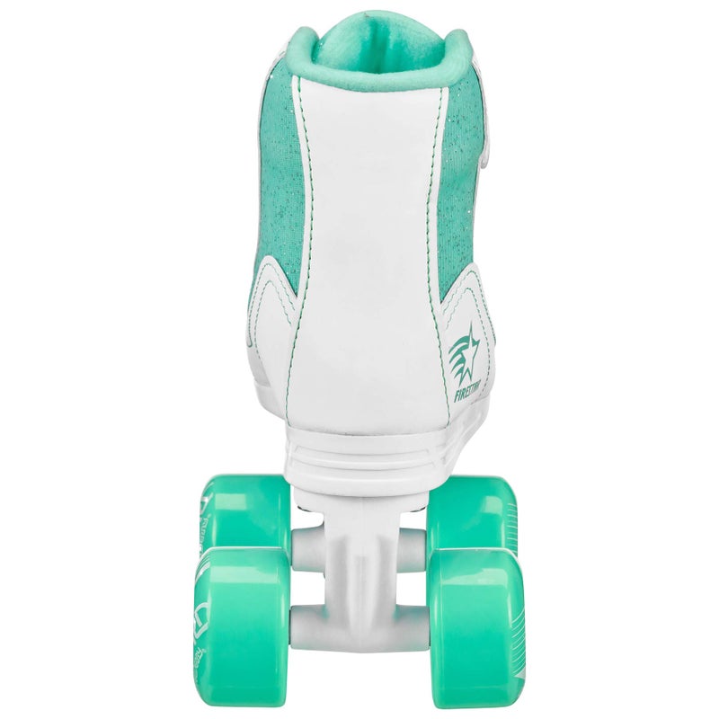 Roller Derby FireStar Youth Girl's Roller Skate White/Mint Size J13 - Image 4